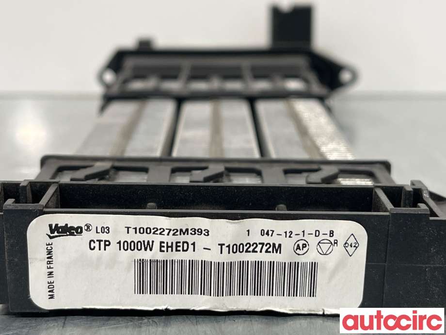 Varmeapparat register til Peugeot 508 2011-2014 (Type I, Fase 1)  (PEUGEOT|6436P9|)