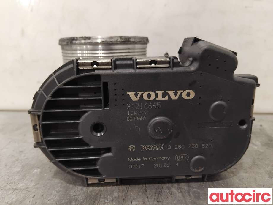 Spjeldhus til Volvo S40 2008-2012 (Type II, Fase 2) (VOLVO|31216665|0280750520)