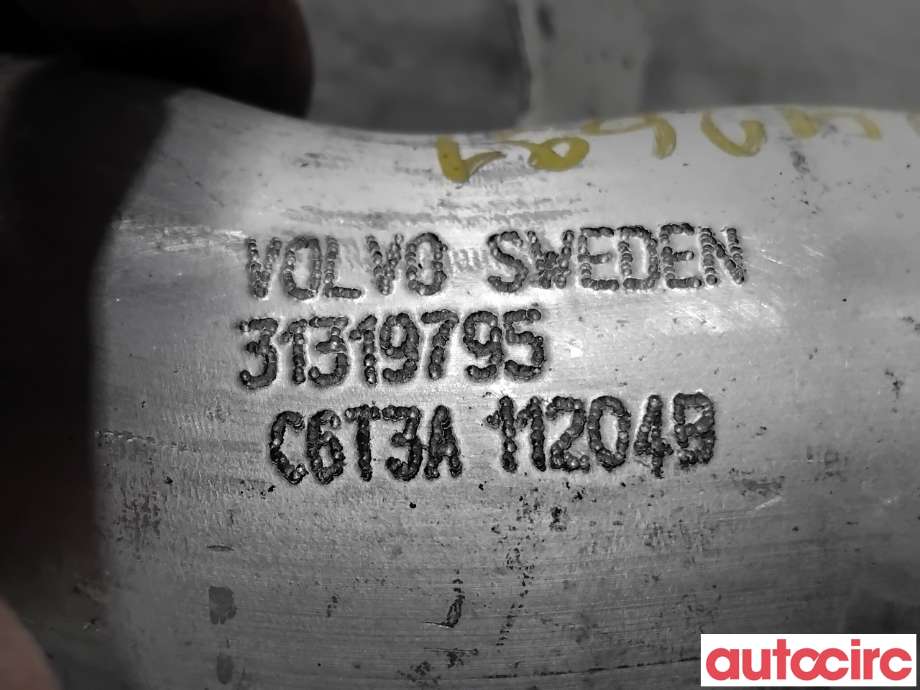 Turbo rør til Volvo S40 2008-2012 (Type II, Fase 2) (VOLVO|31293928||31319795)
