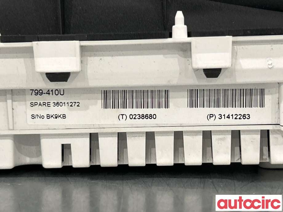Instrumentpanel til Volvo XC70 2014-2016 (Type II, Fase 2) (VOLVO|36001771|31412263)