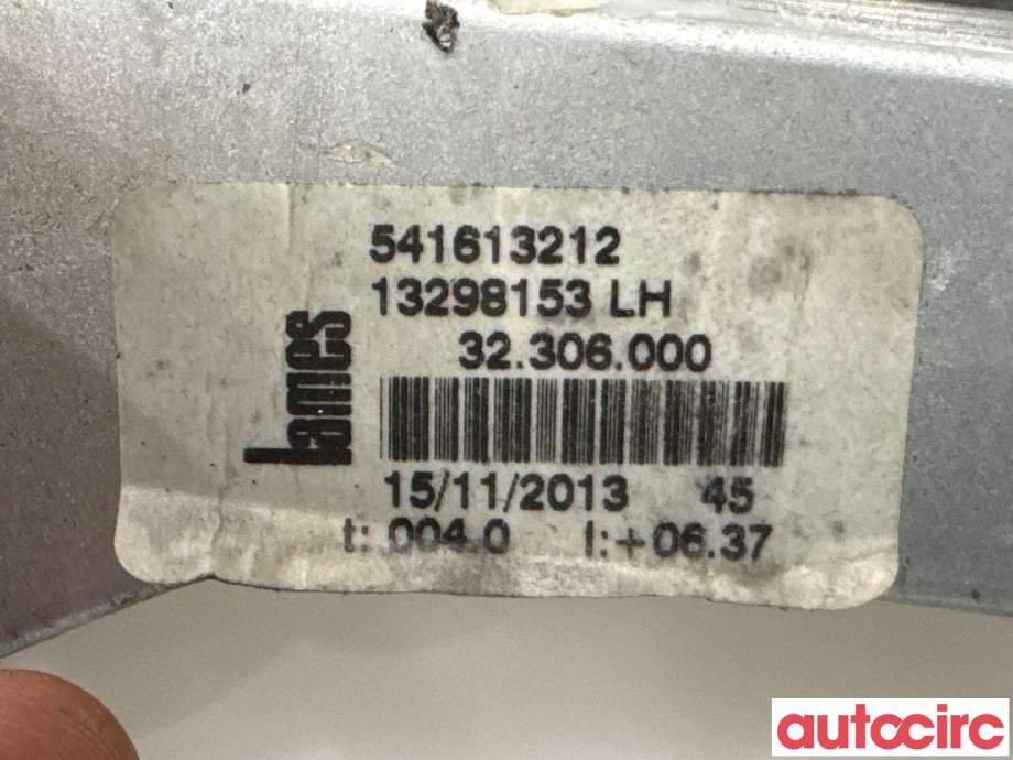 Ruteheis til Opel Corsa D 2006-2014  (OPEL|13298153|)