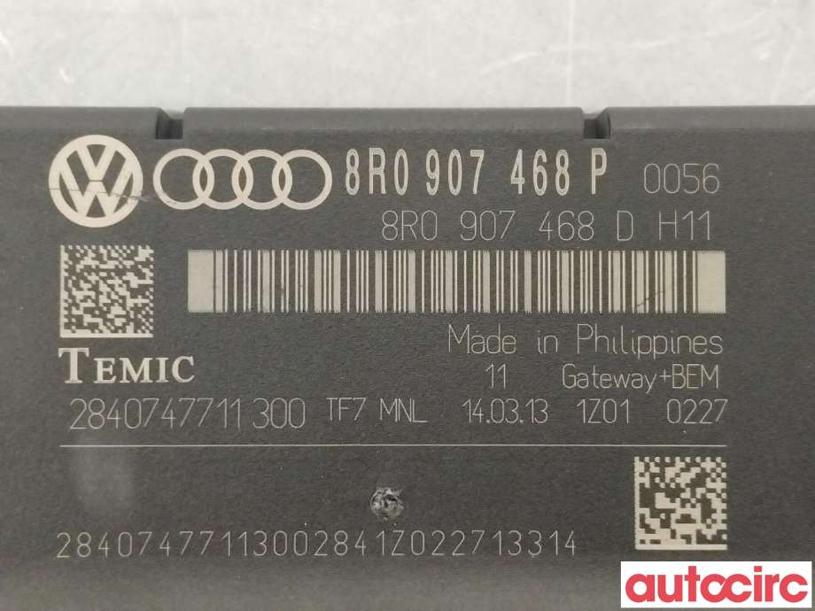 Diverse deler til Audi A5 2007-2016 (Type I)  (AUDI|8R0907468P)