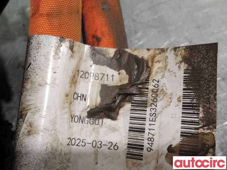 Kabel høy volt (HV) hybrid til MG ZS EV 2022-->> (Type I, Fase 2)  (MG|12098711|)