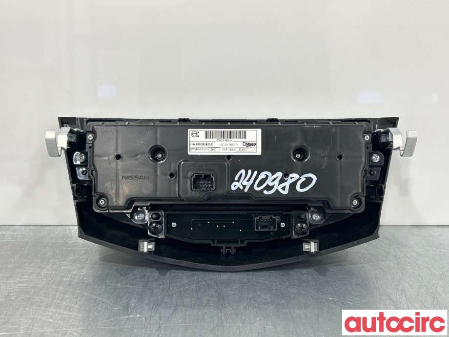 Varmeapparat betjening til Nissan Qashqai 2014-2021 (Type II)  (NISSAN|275004EA1A)