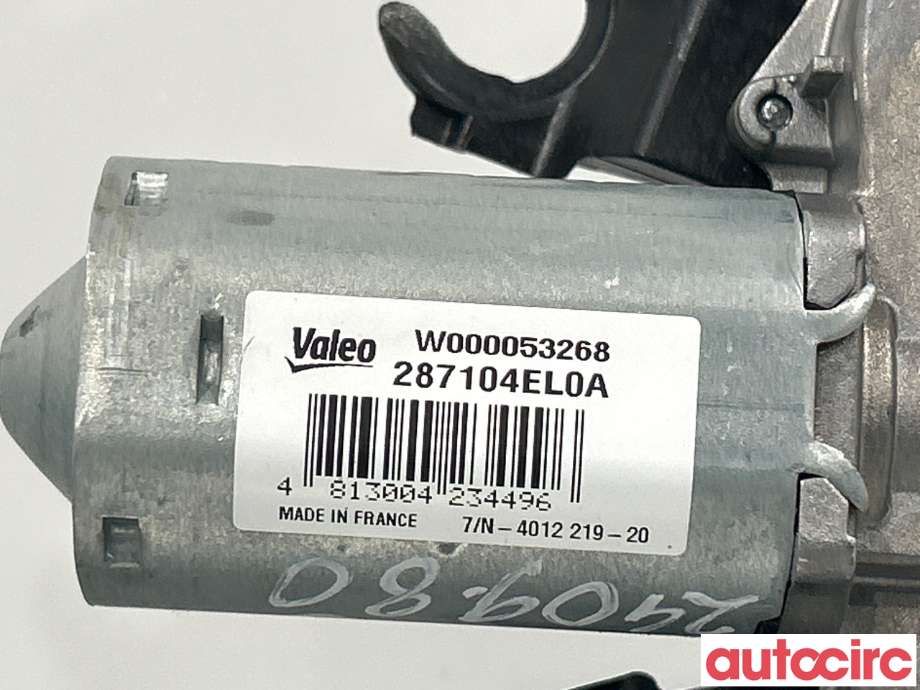Viskermotor bakrute til Nissan Qashqai 2014-2021 (Type II)  (NISSAN|287104EL0A|W000053268)