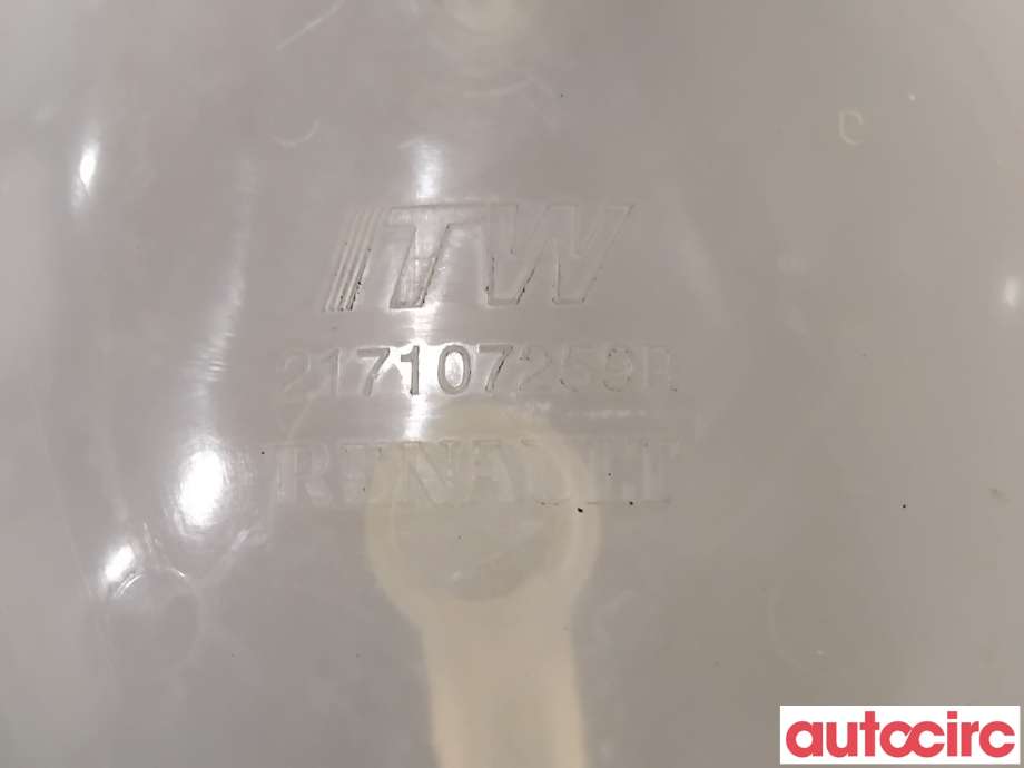 Ekspansjonstank til Renault Clio 2012-2016 (Type IV, Fase 1)  (RENAULT|217104354R||217107259R)