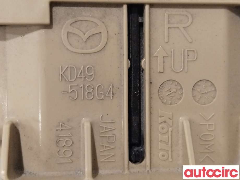 Lyktespylerdyse til Mazda CX-5 2012-2017 (Type I) (MAZDA|KD49-51-8G1|KD49-518G4)