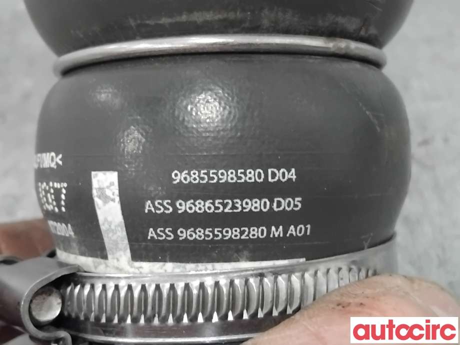 Turbo rør til Peugeot 2008 2013-2019 (Type I) (PEUGEOT|0382PJ||9685598580)