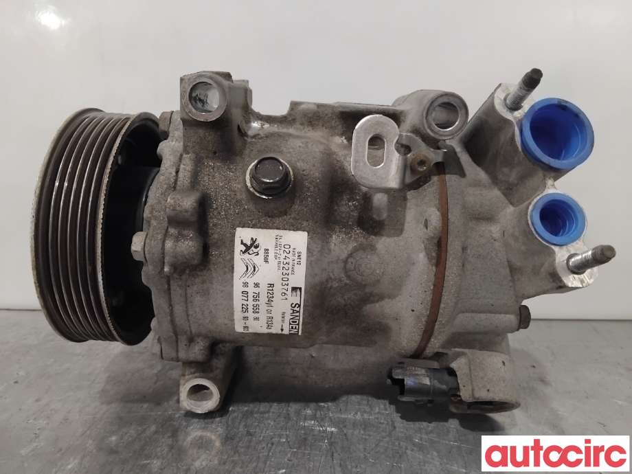 Aircondition kompressor til Peugeot 2008 2013-2019 (Type I)  (PEUGEOT|9815198580|SNE128850|9675655880)