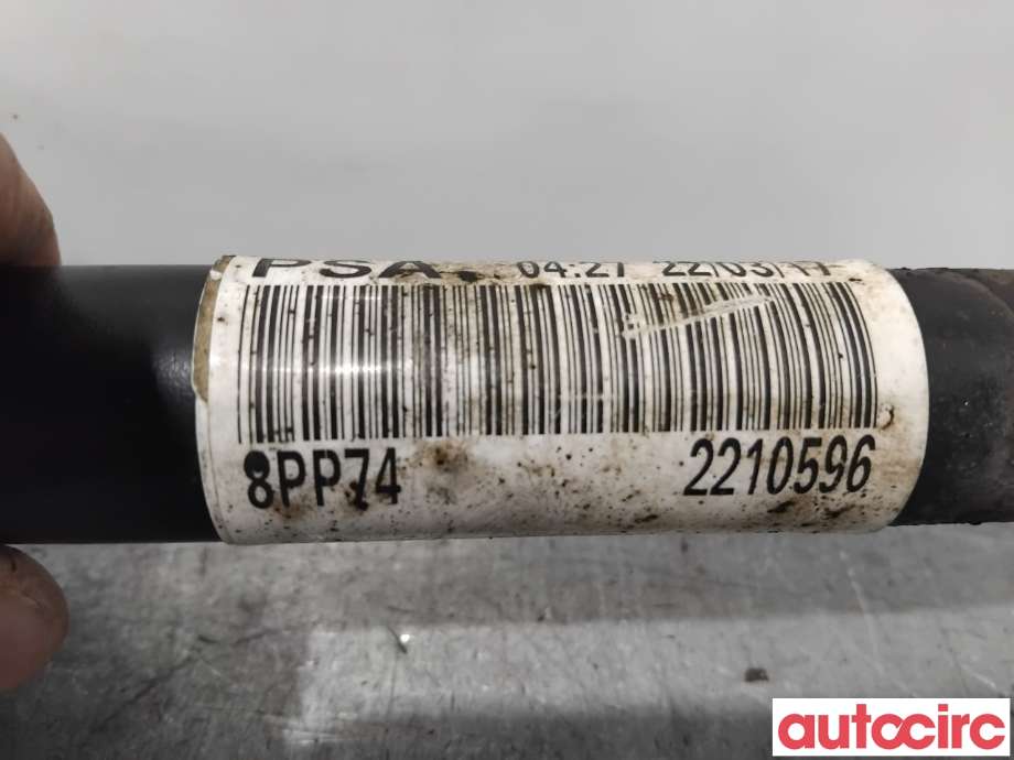 Drivaksel høyre foran til Peugeot 2008 2013-2019 (Type I)  (PEUGEOT|1613732280|8PP74|9800387480)