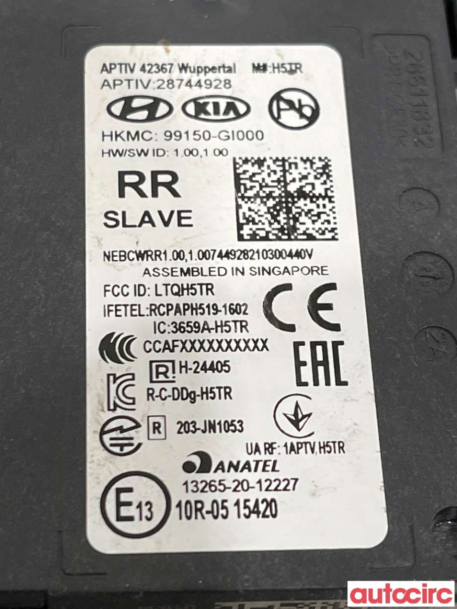 Sensor radar til Hyundai Ioniq 5 2021-->> (HYUNDAI|99150GI000|99150-GI000)