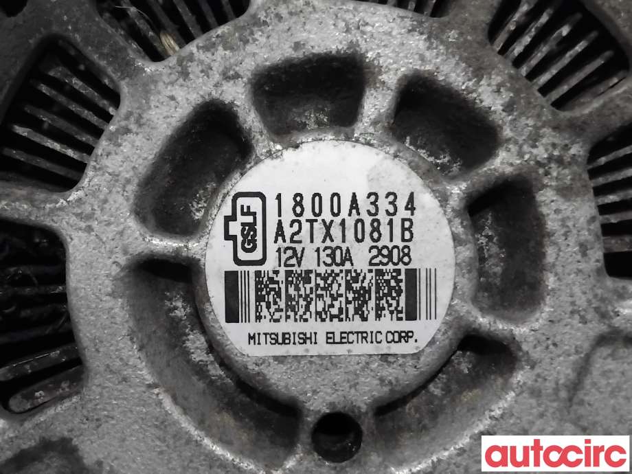 Dynamo til Mitsubishi ASX 2010-2019  (MITSUBISHI|1800A431|A2TX1081B|1800A334)