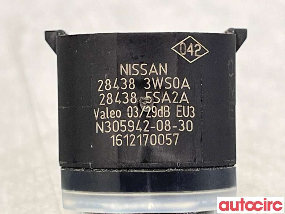 Parkeringssensor bak til Nissan Leaf 2018-->> (Type II)  (NISSAN|284385SA2A|284383WS0A)