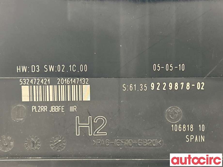 Styreenhet comfort (BCM) til BMW 1-Serie 2004-2011 (E81/E82/E87/E88) (E81/E82/E87/E88) (BMW|61359364819|61359229878)