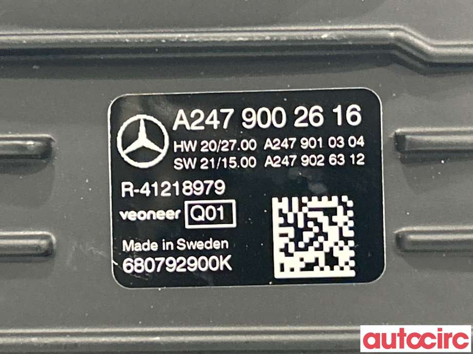 Kamera til Mercedes EQC 2019-->>  (MERCEDES|A2479002616)