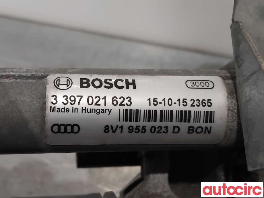 Viskermotor frontrute til Audi A3 2012-2016 (Type III, Fase 1) (AUDI|8V1955023D|1397220663)