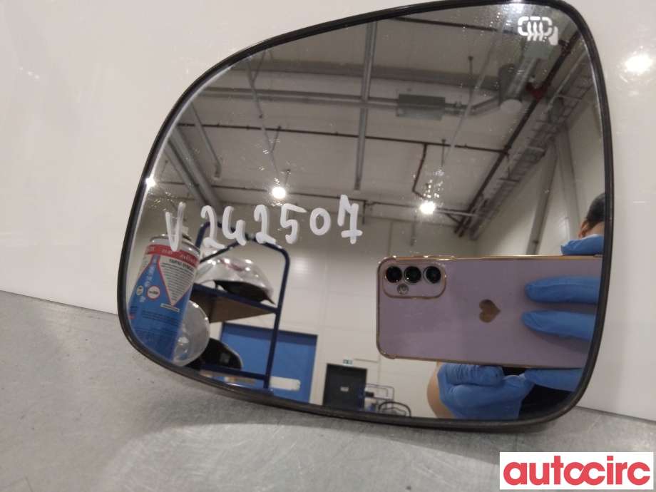Speilglass venstre til Toyota Yaris, 2012-2014 (Type III, Fase 1) (TOYOTA|879090D590)
