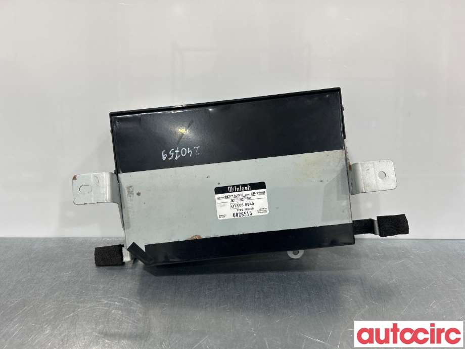 Bilstereo forsterker til Subaru Outback, 2009-2014 (Type IV)  (SUBARU|86221AJ000)