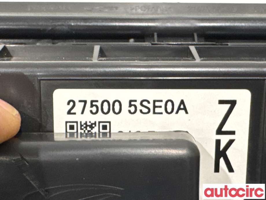 Varmeapparat betjening til Nissan Leaf 2018-->> (Type II)  (NISSAN|275005SE0A|)