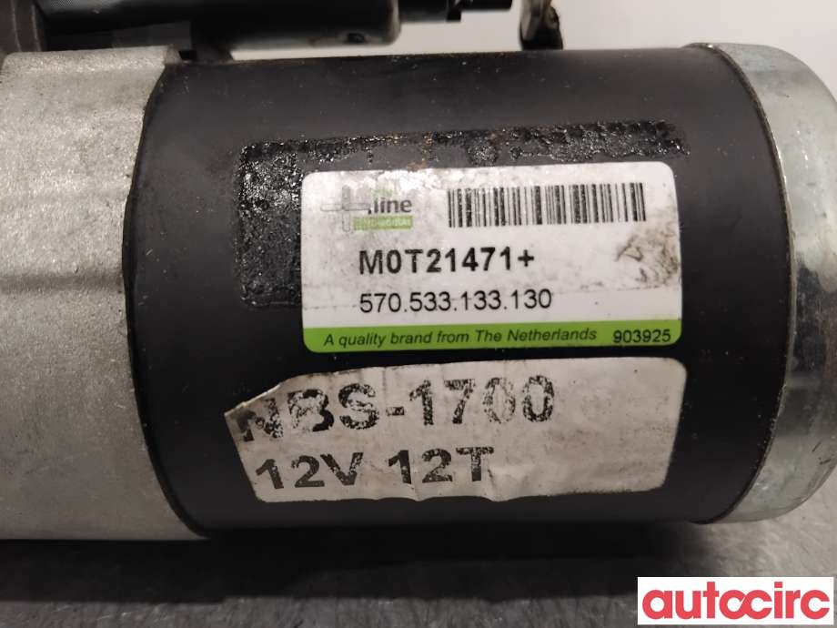 Starter diesel til Nissan Qashqai 2010-2014 (Type I, Fase 2)  (NISSAN|2330000Q0F|M0T21471|)