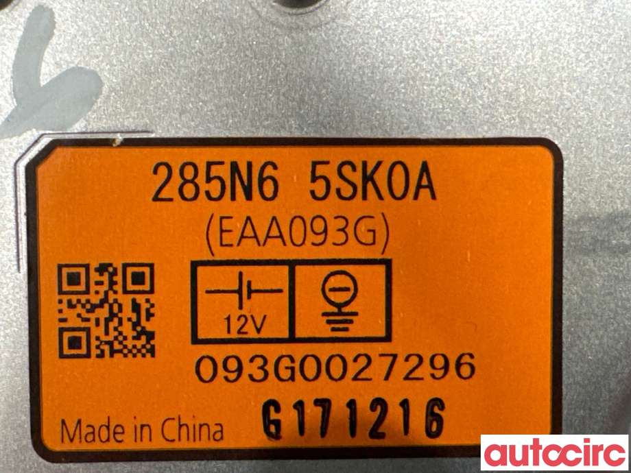 Bilstereo diverse til Nissan Leaf 2018-->> (Type II)  (NISSAN|285N65SK0A|)