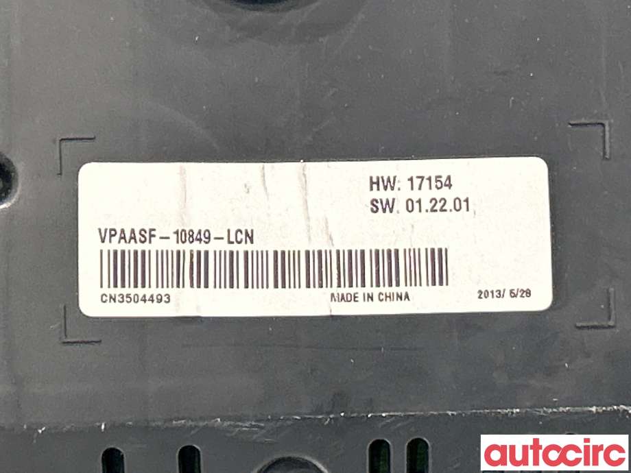 Instrumentpanel til Nissan Qashqai 2010-2014 (Type I, Fase 2)  (NISSAN|24810BR50E)