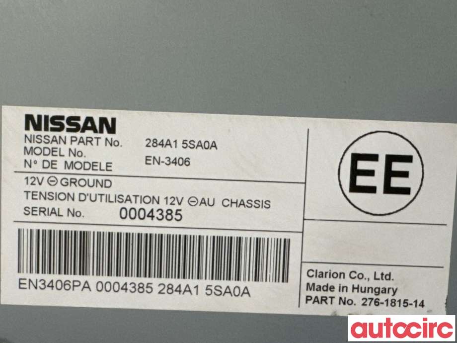 Styreenhet diverse til Nissan Leaf 2018-->> (Type II)  (NISSAN|284A15SA0A||284A15SA4A)