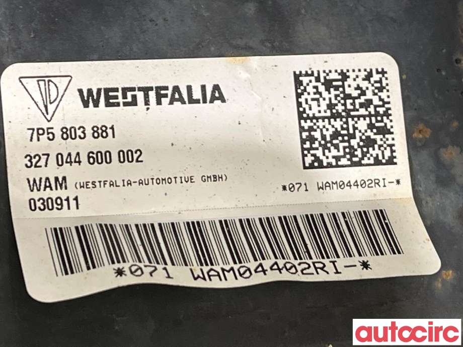 Hengerfeste til Porsche Cayenne 2010-2017 (92A) (92A) (PORSCHE|95872200300|327044|327044600002)