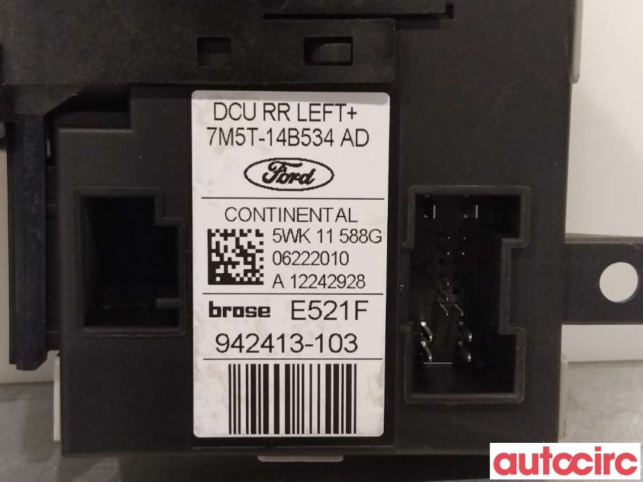 Ruteheis venstre bak til Ford Kuga 2008-2012 (Type I)  (FORD|1767046|7M5T-14D218-YC)