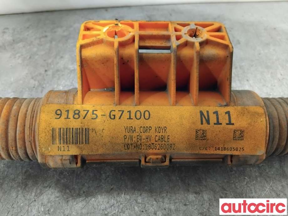 Kabel høy volt (HV) hybrid til Hyundai Ioniq Electric 2016-2019 (Fase 1) (HYUNDAI|91875G7100||91875-G7100)