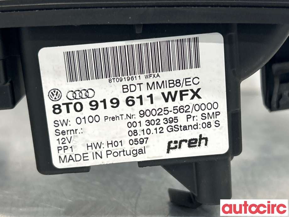 Bryter diverse til Audi A4 2007-2014 (Type IV) (B8) (B8) (AUDI|8T0919611)