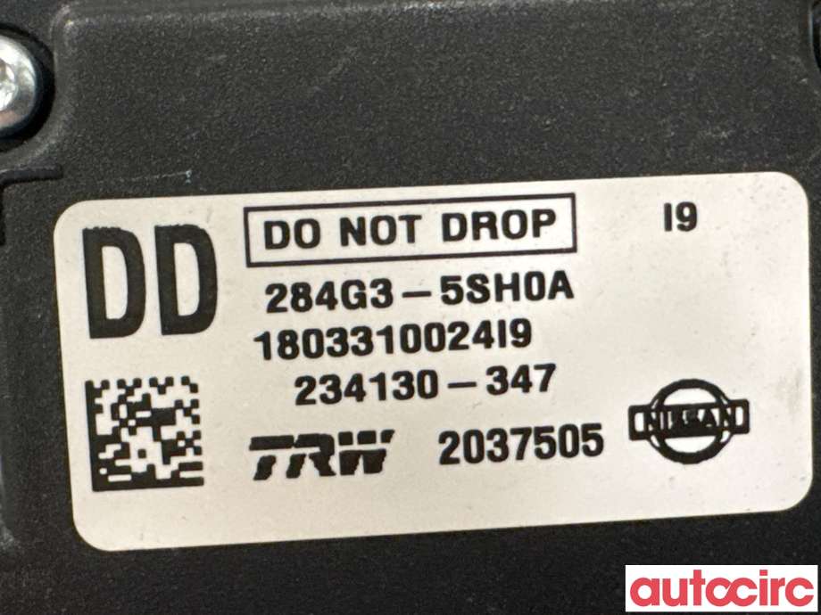 Kamera til Nissan Leaf 2018-->> (Type II)  (NISSAN|284G35SH0A|234130-347|284G35SH3B)