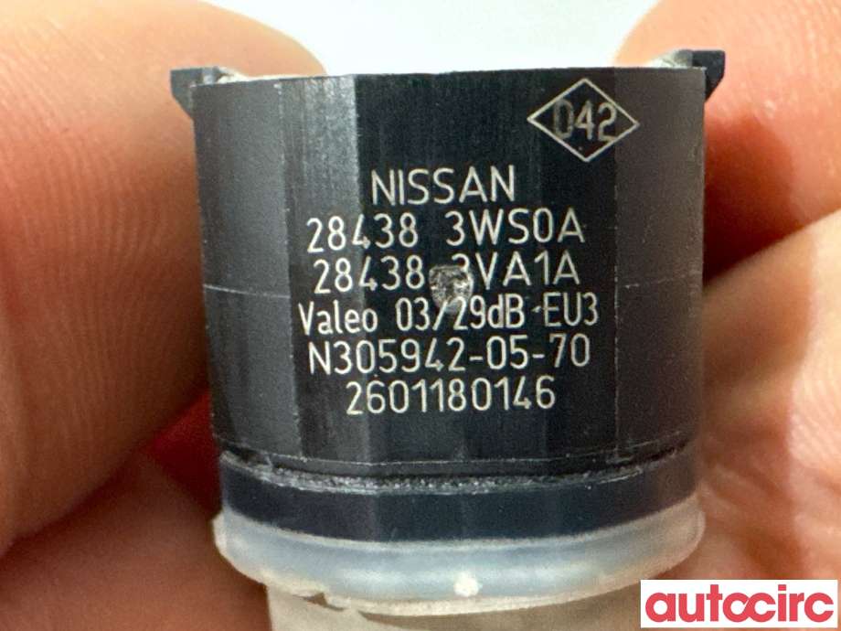 Parkeringssensor foran til Nissan Leaf 2018-->> (Type II)  (NISSAN|284383VA1A|N305942-05-70)