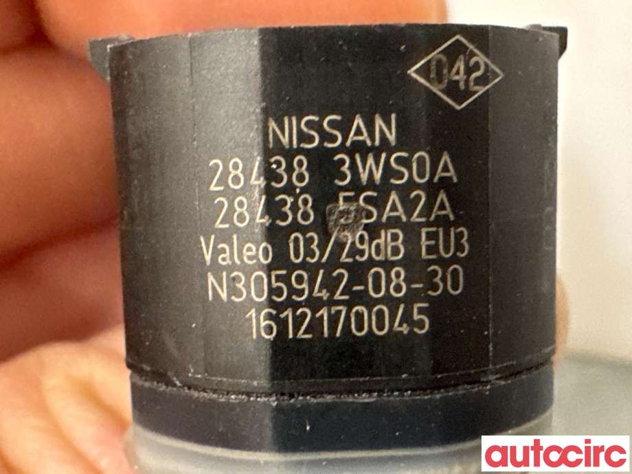 Parkeringssensor bak til Nissan Leaf 2018-->> (Type II)  (NISSAN|284385SA2A|N305942-08-30|284383WS0A)