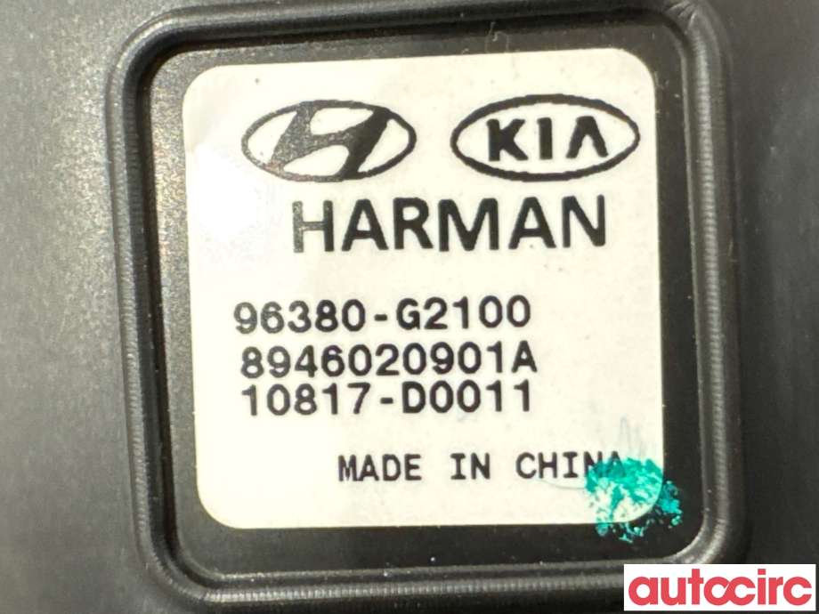 Bilstereo høyttaler til Hyundai Ioniq Electric 2016-2019 (Fase 1) (HYUNDAI|96380G2100|10817-D0011|96380-G2100)