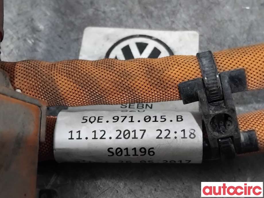 Kabel høy volt (HV) hybrid til VW e-Golf 2017-2020 (Fase 2)  (VOLKSWAGEN|5QE971015B|)