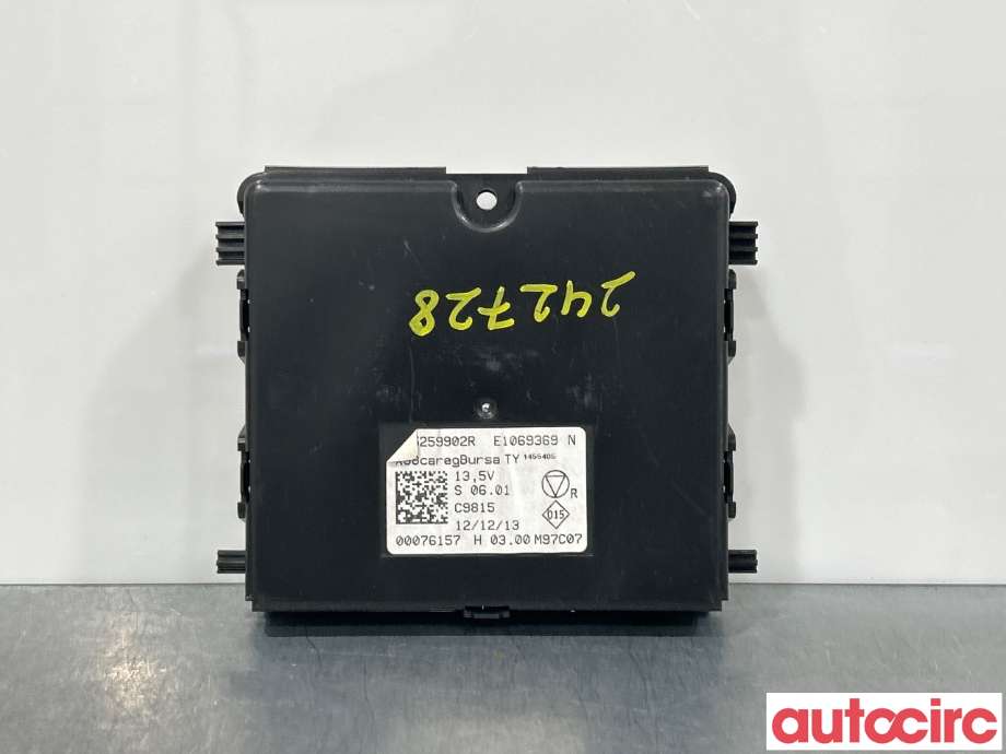 Styreenhet klima/aircondition til Renault Clio 2012-2016 (Type IV, Fase 1) (RENAULT|285259902R)