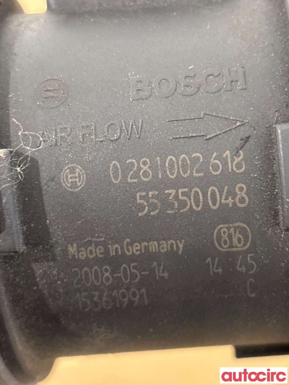 Luftmengde/luftmassemåler til Opel Antara 2007-2013  (OPEL|93178243|)
