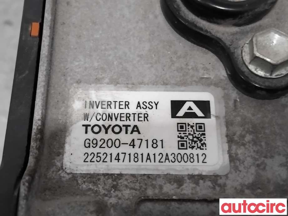 Inverter hybrid til Toyota Prius +7 2012-2020 (Type III) (stasjonsvogn) (stasjonsvogn) (TOYOTA|G92A047040||G9200-47181)