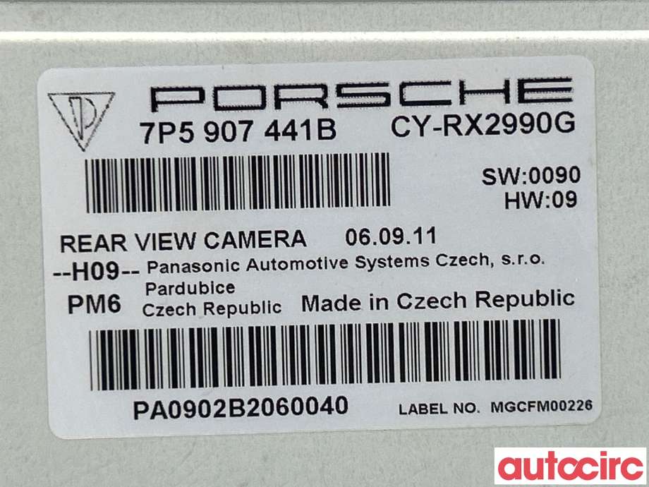 Styreenhet diverse til Porsche Cayenne 2010-2017 (92A) (92A) (PORSCHE|95861804500|7P5907441B)