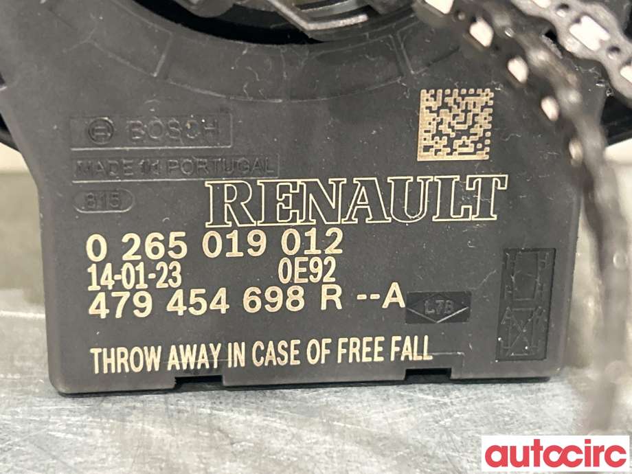 Bryter combi til Renault Clio 2012-2016 (Type IV, Fase 1) (RENAULT|255405718R|8201168016|479454698R)