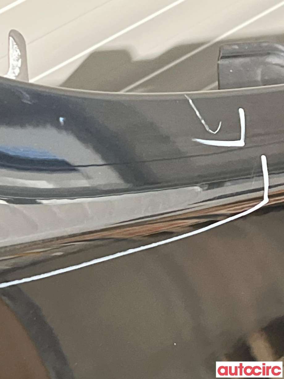 Skjerm høyre foran til BMW X3 2010-2017 (F25) (F25) (BMW|41357267324)