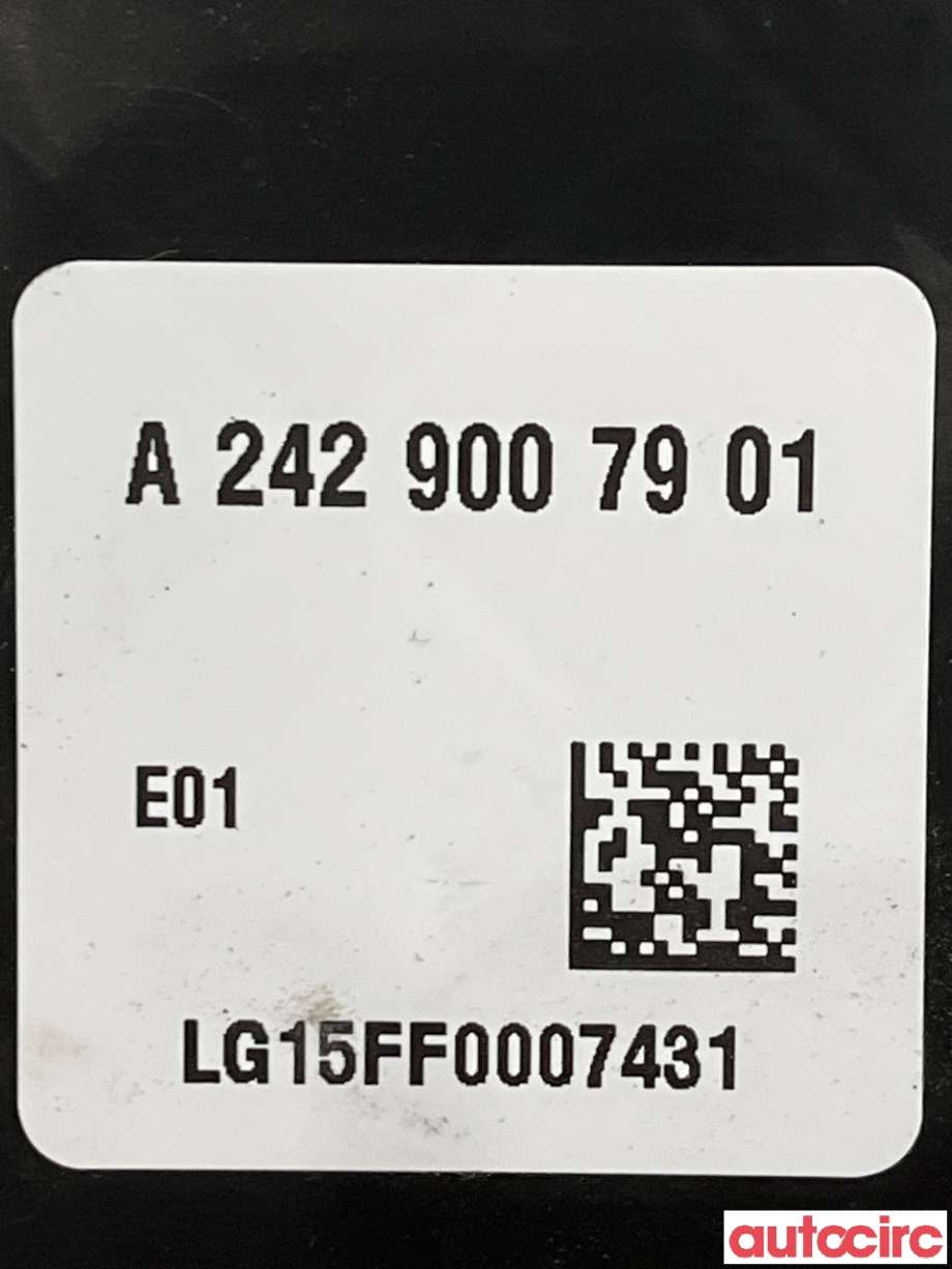 Styreenhet diverse til Mercedes B-Klasse 2011-2018 (W246) (W246) (MERCEDES|A2429007901)