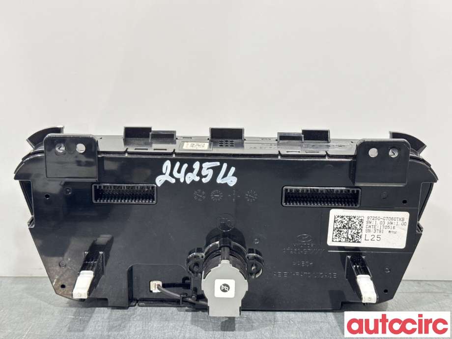 Varmeapparat betjening til Hyundai Ioniq Electric 2016-2019 (Fase 1)  (HYUNDAI|97250G7060TKB||97250-G7060TKB)
