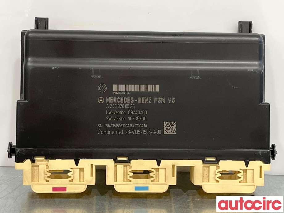 Styreenhet sete til Mercedes B-Klasse 2011-2018 (W246) (W246) (MERCEDES|A2468200526|28-4135-1505-3-00)