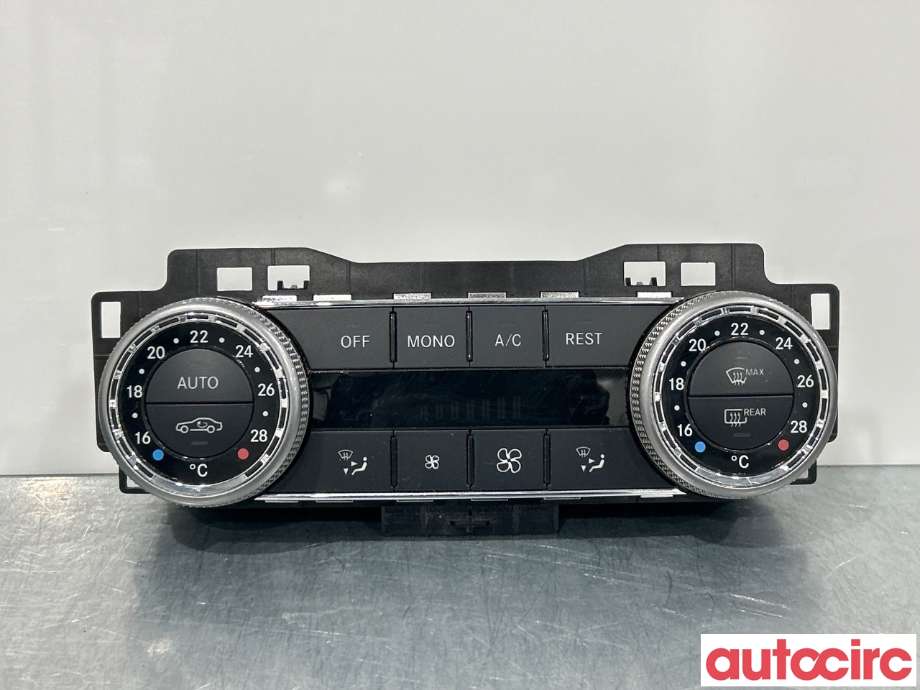 Varmeapparat betjening til Mercedes GLK, 2008-2015 (X204) (X204) (MERCEDES|A2049000807)