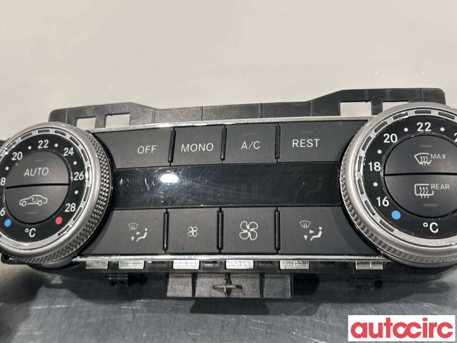 Varmeapparat betjening til Mercedes GLK 2008-2015 (X204) (X204) (MERCEDES|A2049000807|A2048305890)