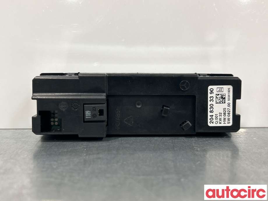Varmeapparat betjening til Mercedes GLK 2008-2015 (X204) (X204) (MERCEDES|A2048303290|A2048303390)