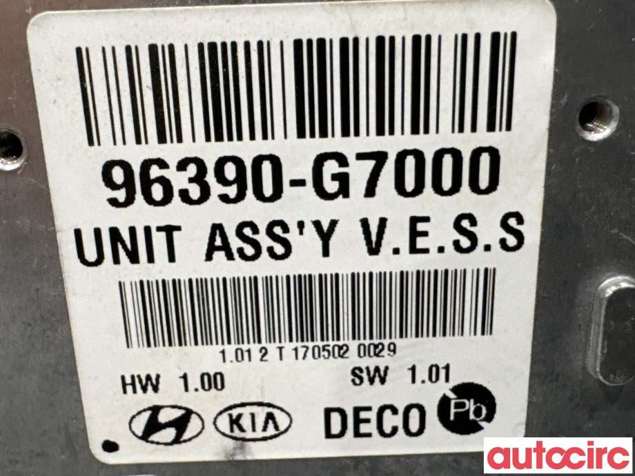 Styreenhet diverse til Hyundai Ioniq Electric 2016-2019 (Fase 1)  (HYUNDAI|96390G7000||96390-G7000)