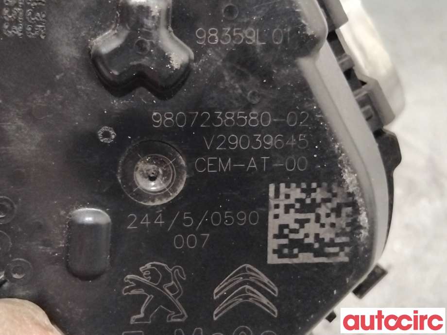 Spjeldhus til Citroën Berlingo 2015-2019 (Type II, Fase 2)  (CITROEN|9830301180|V29039645|9807238580)